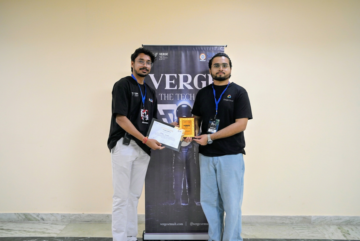 Verge x SRM Builds 7.0 — 36 Hours at SRM University Sonepat