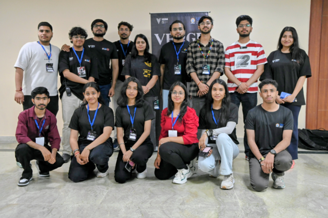 Verge SRM Builds 7.0 organizing and mentor group photo